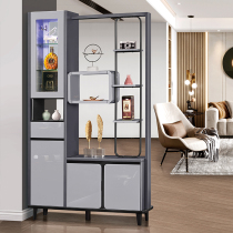 Home shoe cabinet Entrance cabinet Living room partition screen modern simple foyer cabinet wine cabinet double-sided multi-function decorative cabinet