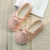 Pregnant womens confinement shoes Winter November warm bag with slippers female postpartum non-slip thick-soled maternity shoes March spring