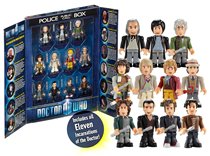 DoctorWho Doctor Who peripheral 11 Doctor dolls Building blocks ornaments Hand-made collection box Collectibles
