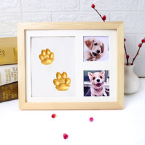 Pet paw print diy ink dog footprint commemorative Meow paw print mug dog paw print photo frame souvenir souvenir