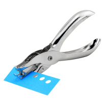 Single hole punching machine hand-held punching pliers kindergarten diy making cardboard photo album Loose-leaf book tool