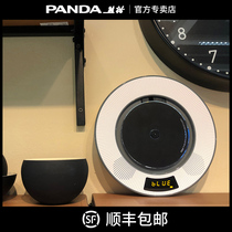Panda CD player Album player Retro home listening album ins wind Bluetooth portable wall-mounted fever music disc disc record player CD walkman turntable HIFI audiophile audio