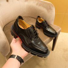 Европейская станция cl мужская обувь красная подошва обувь с увеличенным концом шнурок джентльменские туфли кожа европейская мода модная обувь европейская