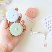 Nordic wind tape measure small portable cute mini tape ruler measuring clothes ruler three circumference waist circumference