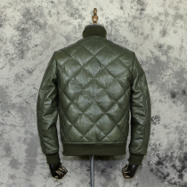 Special Benefits Feather - skin male sheep - skin jacket male Jacket Japanese retro coat