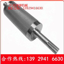 Line roller unpowered stainless steel embossed knurled rubber roller belt conveyor rubber roller mask accessories