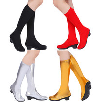 Hot sale ethnic minority Mongolian shoes Tibetan dance shoes womens elastic dance stage performance shoes elastic high tube boots