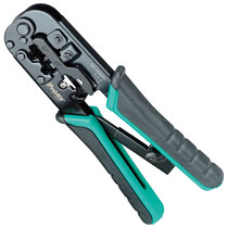 Taiwan Baogong CP-376TR three-use network cable crimping pliers Crystal head network crimping pliers tools UCP-376TX