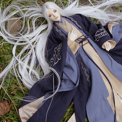taobao agent Dikadoll DK70 Uncle Gufeng Waid Kai Su official clothes BJD baby uses blue costume official genuine