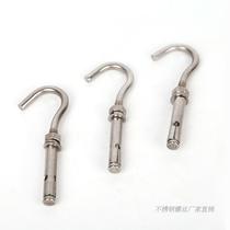 304 stainless steel expansion screw hook expansion hook manhole cover manhole net pull explosion hook hook M6M8M10M12