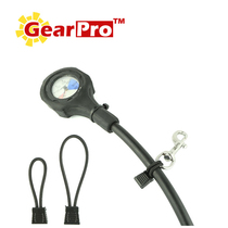 GearPro pipeline fixed spring rope buckle pipe throat single head buckle fixed single head hook high and low pressure pipe diving accessories