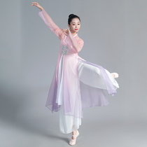 Chinese style classical dance clothes Dream of the same female elegant practice uniforms