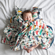 Official Ramilo increases the soft bean blanket baby cover is the Four Seasons General newborn baby blanket
