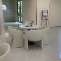 Modern minimalist design Rochburg Art Light Luxury Restaurant Cafe Dining Chair Armchair Sales Office Hotel Lobby