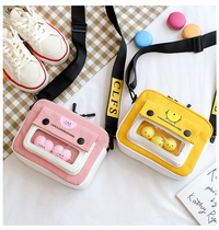 Childrens bags for boys and girls crossbody tidal bags Korean cute Net red canvas shoulder bag fashion boy handsome small bag
