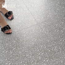 Terrazzo floor tiles 800x800 matte non-slip tiles Clothing store Restaurant shop gray antique tiles 600x600