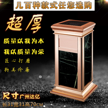 Imitation marble trash can with ashtray box Peel box Vertical hotel elevator mouth tube high-grade cigarette butt bucket