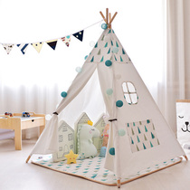 Childrens tent game House baby indoor sleepy girl boy Indian triangle little house princess home