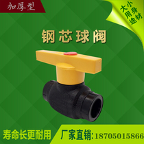 PE steel core ball valve Socket type 20 25 32 40 50 63 75 90 110 Drinking water pipe fittings