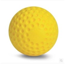 包邮特价训练用球高品质橡胶制发球机专用凹洞棒球/垒球耐打耐磨