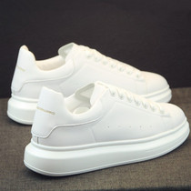 Hong Kong counter the same Supreme mens shoes Womens shoes Fashion brand lovers board shoes sneakers white shoes