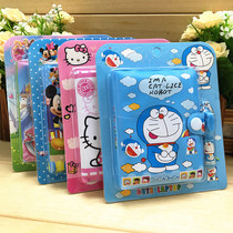 Korean childrens cute cartoon mini notebook plus ballpoint pen school prizes childrens gifts school supplies