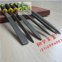 Mini assorted wooden file 6-piece hardwood file mammock file knife set handmade DIY