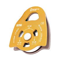 Solok singing rock PULLEY EXTRA ROLL BLACK 32KN movable board large PULLEY
