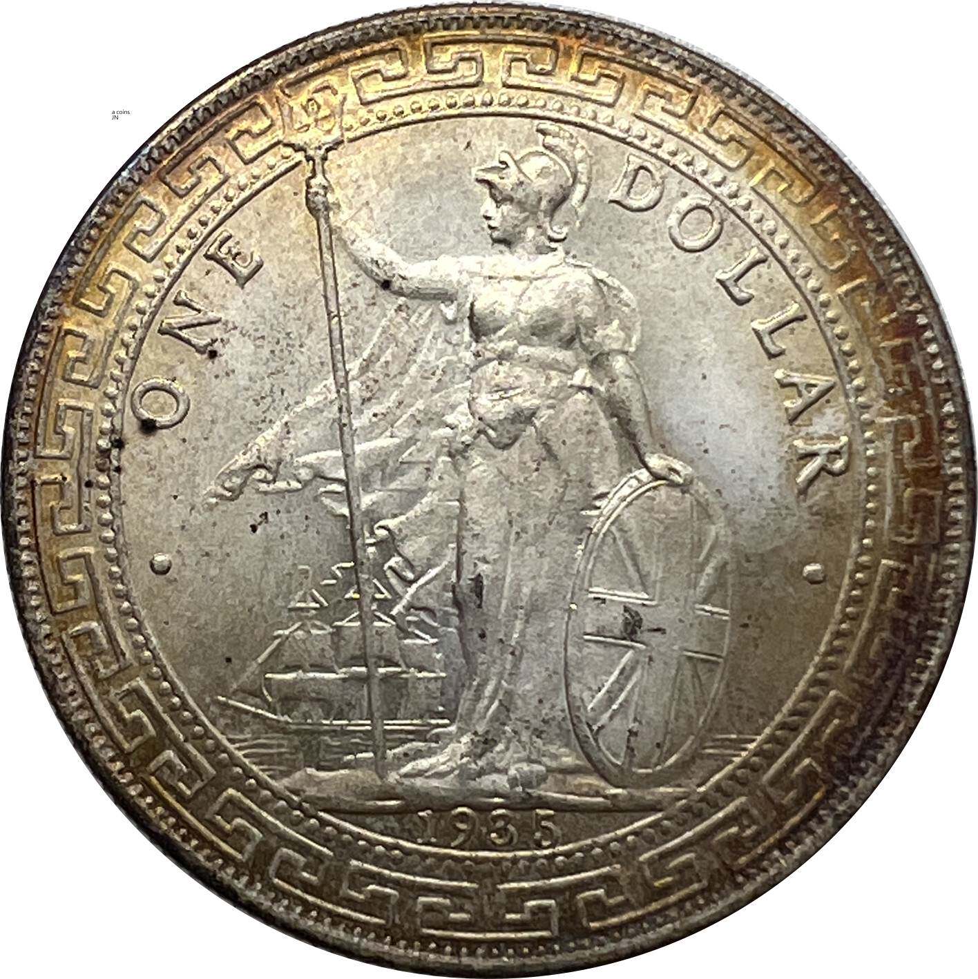 旧貨幣 　古銭 未鑑定 銀貨 香港站洋外国站人(04) O1CN01X1FfEa1kqDk14Mhtw_!!