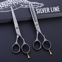 Self-grinding scissors Professional hair scissors Incognito tooth scissors set Hair scissors Hair stylist flat scissors thin scissors