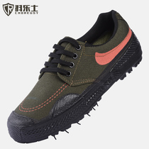 Coles liberation shoes mens old-fashioned low-top female military training shoes yellow sneakers shallow flat shoes large size construction site shoes