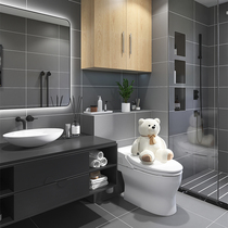 Tile 300x600 Nordic bathroom antique gray wall tile Modern simple kitchen toilet tile floor tile