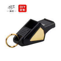North Wolf basketball referee special whistle high audio coach football sports coreless double cavity gold and silver NR068