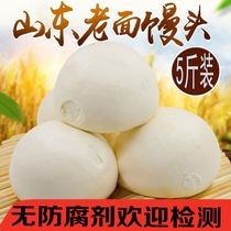 Shandong pure handmade steamed bread old noodles big pastry breakfast steamed buns frozen instant noodles without sugar choking bun nutrition