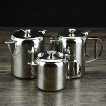 Induction cooker available thick stainless steel Hong Kong milk teapot pull teapot coffee pot stockings milk teapot