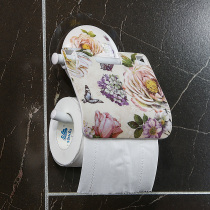 Hill suction Wall household toilet roll paper holder European suction cup non-punching toilet tissue box tissue box tissue holder