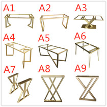  Custom new frame large plate bracket rock plate table legs Office desk coffee table Marble table feet etc