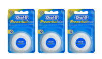 Aulob microwax floss 50m3 box send 40g toothpaste oralb dental stitch line Ireland fine soft wax thread