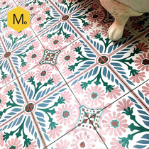 Nordic retro tiles kitchen bathroom floor pink floor tiles non-slip balcony tiles antique brick wall tiles 300