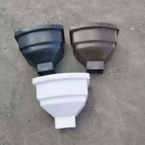 Villa Sunshine Room pvc plastic square rainwater pipe outdoor downspout independent curved rain bucket drainage funnel