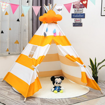 Children Triangle Hand-painted Tent Painting Diy Painted Graffiti Baby Game House Children Draw Handmade Small Tents
