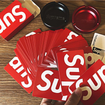 Supreme personality creative poker tide card around Park Park New Year board game party fighting landlord card