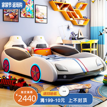 Car Bed Children Sports Car Bed Boy Single Beds 1 2m Cartoon 1 5 Multifunction 1 8 m With Guardrails Childrens Bed