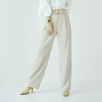 Meiyang MEIYANG (clear warehouse special selling and leaking) bamboo rattan pants imitation and artistic wind cirque straight drum pants