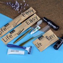 Disposable toothbrush toothpaste Hotel special hotel toiletries set Daquan high-end bed and breakfast spare teeth