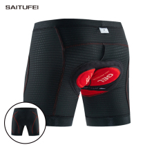 Mountain bike riding briefs Thickened Silicone Cushion Summer Men Riding Pants Speed Dry Breathable High-Play Bike Shorts