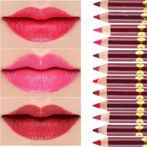 Nude lip liner Draw lip contour Draw lip shape Lipstick pen Waterproof moisturizing Big red aunt color matte matte surface