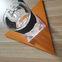 Special triangular plate positioning theorizer for edging machine special accessory triangular ruler positioning deviner