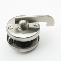 Public Health Interval Broken five gold accessories Toilet Connectors Stainless Steel with no one to indicate door lock door buckle