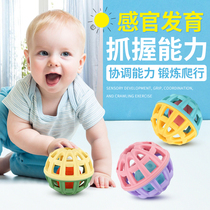 Deer cuckoo baby silicone hand grip ball baby tactile perception training ball puzzle soft glue massage touch ball play